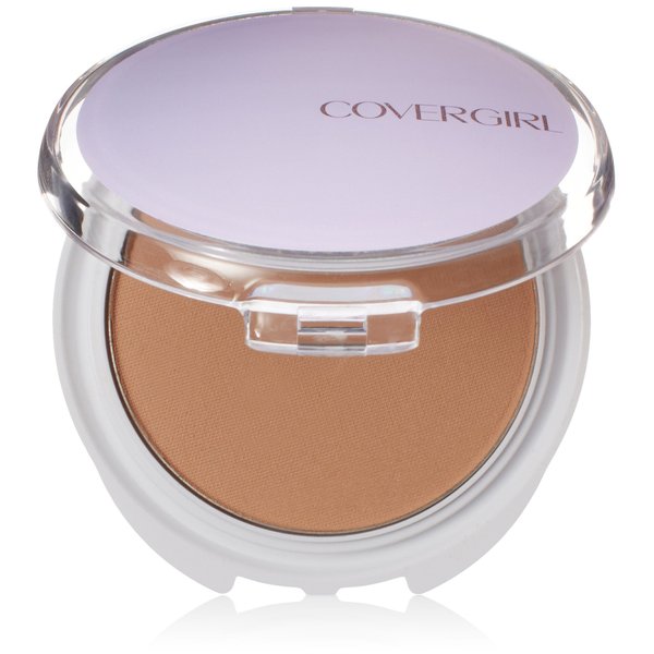 CoverGirl Advanced Radiance Age-Defying Pressed Powder, Natural Beige 120, 0.39-Ounce Pan (Pack of 2)