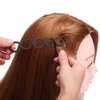 2Pcs/set Women Hair Braiding Tool Hair Twist Styling Clip Braider Roller Bun Maker DIY Hair Band Accessories Black