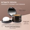 Shadow Powder for Hairline, Full Body Hair & Beard - Stain-Proof 48 Hour Formula, Root Touch-up for Thinning Hair, Bald Spots and Gray Roots, 4g (Brown 01#)