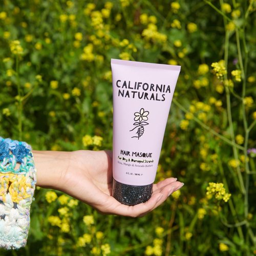 California Naturals Hair Mask Duo, Deep Conditioner with Shea Butter for Dry, Damaged Hair, Natural, Vegan, Paraben Sulfate Free, Hydrating and Conditioning, For Curly, Frizzy, All Hair Types, 6 fl oz