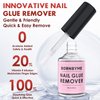 Nail Glue Remover, BORNBYME Nail Remover for Press on Nails Acrylic Fake Flase Nails