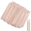 AMOSTBY Orange Sticks For Nails - 300PCS Wooden Cuticle Pusher Stick Cuticle Pusher,4.5 inch Nails Cuticle Remover Tools for Manicure Pedicure