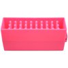 PANA Nail Drill Bit Holder Stand Display Organizer- Dust Proof Storage Container Box Case Tools for Home Use or Nail Salon - (30 Holes, Pink)