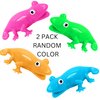 Animolds Baby Squeaky Toy Squeeze Party Favors Toys for Boys Novelty Toys & Amusements Screaming Rubber Gag Gifts Small Animal Toys Funny Dog Toys 6-8In Baby Sensory Toys 2PK(Squeeze Me Lizard 2PK)