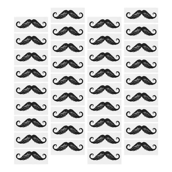 Healeved Nose Wax Kit 50pcs Nose Hair Removal Waxing Mustache Protectors Mustache Guard Sticker for Men