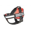 Service Dog Vest Harness with Handle, Chest Plate, Service Dog Patches. Red, Black, Blue, Pink 15" - 46"