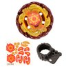 Battle Top Metal Fusion Gyro Toys Spinner Top Game BB145Sol Blaze V145AS Gift for Kids/Adults (bb-89)