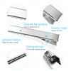 Alligator Hair Clips, 210 PCS Alligator Clips for Hair Bows, Single Prong Gator Silver Metal Hair Clips, Flat Hair Bow Clips Making Bulk DIY Supplies for Crafts Accessory (1.8 Inch & 2.2 Inch) Aisuly