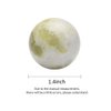 BRABUD 1.4'' Light Green Marble Baoding Chinese Health Exercise Stress Balls in Natural Stone Craft Collection BS003