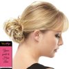 Playful Hairpiece Color 10 Luscious Caramel (Pack of 2) Hair Wrap Elastic Band 2.5" Length UpDo Ponytail Accent Synthetic Fiber Curly Easi Locks Scrunchie 672a Elasticized Band Curls