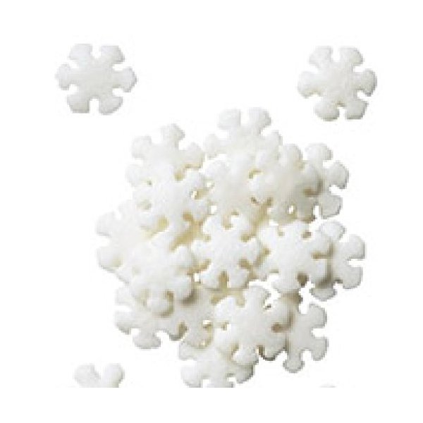 Edible Confetti Sprinkles Cake Cookie Cupcake Quins Christmas Snowflake 8 Ounces