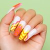 AIMEILI Neon Gel Nail Polish Set Summer Nails Gel Neon Orange Hot Pink Blue Yellow Green Purple Gel Polish 12 Colors Soak Off Led Gel Nail Kit Nails Nail Art Manicure Kit Set 23