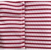 Betty Dain Seersucker Classic Barber Cutting/Styling Cape, Classic Seersucker Stripe, Soft, Machine Washable Nylon Fabric, Repels Hair, Snap Closure at Neck, Red/White Stripe, 45 x 54 inches