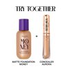 SELESTIA BEAUTY Matte Foundation Money - Long-Lasting Makeup Foundation with Flawless & Buildable Coverage - Liquid Foundation for All Skin Types (Almond)