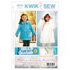 Kwik Sew K3919 Jackets and Muff Sewing Pattern, Size XXS-XS-S-M-L