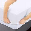 Utopia Bedding Queen Fitted Sheet - Bottom Sheet - Deep Pocket - Soft Microfiber - Shrinkage and Fade Resistant - Easy Care -1 Fitted Sheet Only (White)