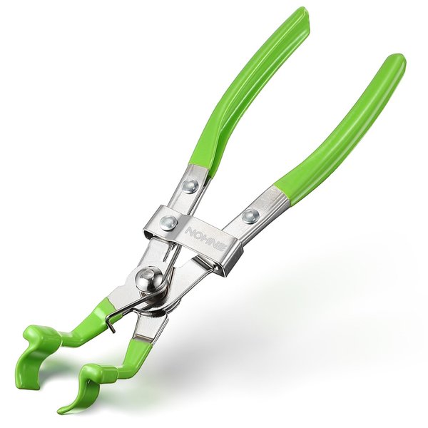 Enhon Spark Plug Pliers, Spark Plug Plier Boot Removal Tool, 45°Offset Plier Tool Spark Plug Remover, Remove Broken Spark Plug and Hard to Reach Spark Boots