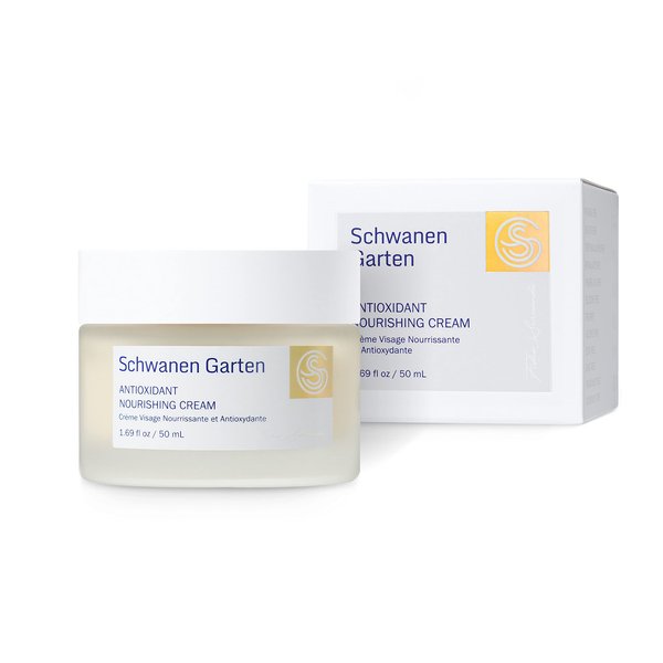 Schwanen Garten Nourishing Cream 1.69oz / 50ml - Night Repair Cream, Organically grown & Handpicked ingredients, Intense Moisturizing, Vegan, Clean beauty, Korean skincare