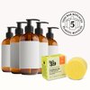 Jack59 Citrus Shine Solid Conditioner Bar for Thick Curly Hair with Orange and Bergamot Essential Oils, Organic Conditioner, Conditioner Bars for Hair, pH Balanced, Gluten Free, Sulphate Free, 2 oz