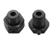 Share Goo Aluminum Wheel Hubs 17mm Hex Nuts Threadlock Compatible with Traxxas E-Revo E-Maxx Revo 3.3 Slayer Pro 4x4 Summit XO-1 1/10 Off-Road Climbing Car (Black)