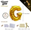 Treasures Gifted Gold Congrats Balloons - Graduation Decorations Class of 2023 - Congratulations Banner - Gold Graduation Banner 2023, Graduation Balloons 2023 - Gold Graduation 2023 Balloons