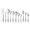 New Star Foodservice 58123 Slimline Pattern, 18/0 Stainless Steel, Dinner/Dessert Spoon, 7.25-Inch, Set of 12