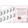 KSYOO Light Volume False Lashes Natural Look, Thin Band False Eyelashes Natural Look, Medium-Length Rounded lashes Seamlessly with Your Natural Lashes -10 Pairs (Natural N20)