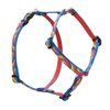 LupinePet Originals 1/2" Lollipop 12-20" Adjustable Roman Dog Harness for Small Dogs
