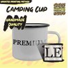 Molandra Products Always Hydrated - Stainless Steel 12oz Camping Mug, Black