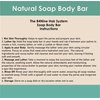 B4Nine Natural Soap Bar - Sport Inspired - Deep Cleansing and Hydration for All Skin Types - Nourishing with Coconut Oil and Cocoa Butter - Oceanic Breeze, 4.5 oz