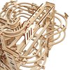 Wooden Marble Run 3D Puzzle - Wood Crafts Mechanical Marble Run Assembly Building Model Kits - Wooden Puzzle DIY Brain Teaser Puzzles - Christmas Birthday Gifts for Adults & Teens Boys Girls