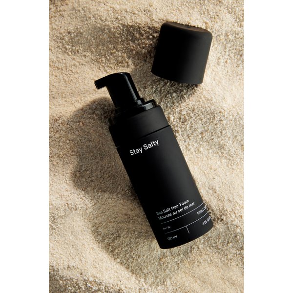 Menzclub Men’s Stay Salty Sea Salt Hair Foam Texturizing Styling Product for Men | Adds Texture & Volume to Fine & Thick Hair