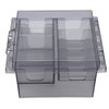 Clipper Blade Holder Plastic Storage Box Hair Clipper Blades Storage Case Clipper Guide Comb Organizer Hair Salon Supplies for Barber Hairdresser Stylist Clipper Guard Organizer