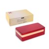 DC-BEAUTIFUL Impossible Box Puzzle Master Secret Opening Box Wooden Red Magic Box with Secret Drawer Mysterious Gift Box Puzzle
