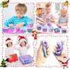24 Pack Mermaid Slime Party Favors for Kids Slime Cup Bulk DIY Stress Relief Putty Toy Christmas Easter Birthday Goodie Bag Stuffer Classroom Reward for Girls Boys Stretchy & Non-Sticky
