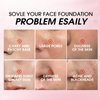 LANGMANNI Matte Grip Face Primer, Transparent Skin Perfecting Hydrating Primer,Unique Smooth Gel-Based Primer Essential For Longlasting Perfection Face Makeup (0.33 Fl Oz, 1)