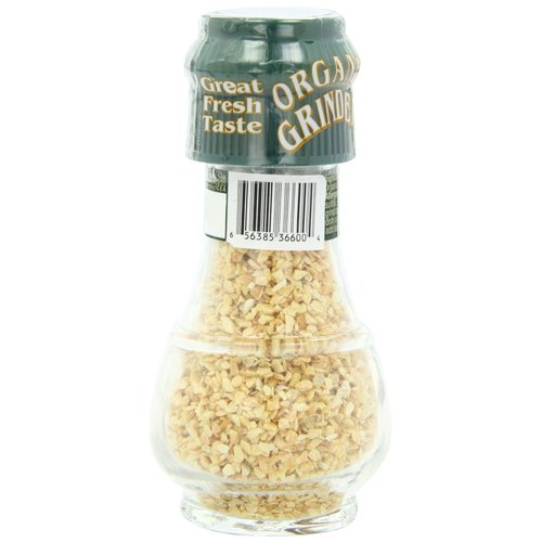 Drogheria & Alimentari Organic All Natural Spice Grinder Garlic, 1.76 Ounce Jars (Pack of 3)