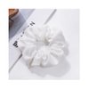 Scrunchies Hair Ties Soft Knitted Hair Bands Hair Scrunchie Holder Ponytail Scrunchy Hair Elastic for Women Ladies Cotton Scrunchy Medium Hair Accessories Black/White/Grey/Beige/Red (Soft Knitted