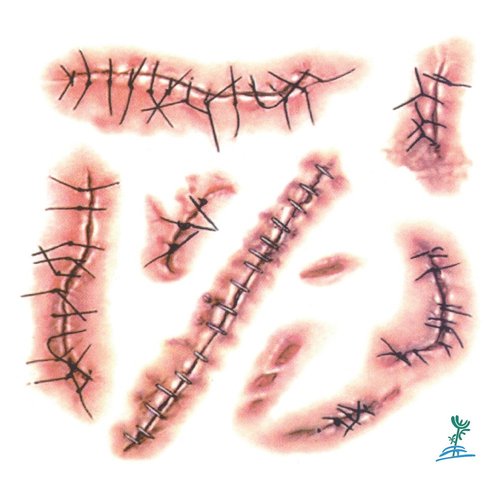 YEEECH Halloween Body Face Scar Realistic Temporary Tattoos Sticker Paper Waterproof for Fool's Day Fun