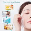 100PCS Cotton Dry Compressed Facial Mask Sheet, DIY Facial Skin Care Great for Home and Travel, Disposable Mask Paper, Individually Packaged Like Candy