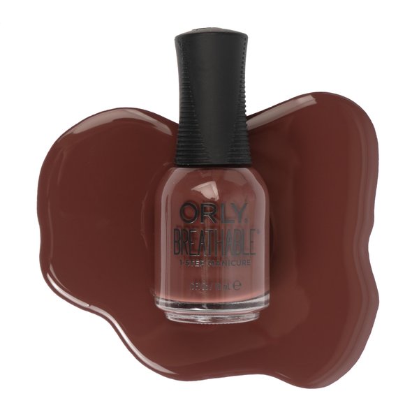Orly Nail Polish Breathable Fall/Holiday Collection Spice it Up | Nail Colors for Fall and Winter (Rooting for You)