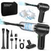 Car Vacuum Cleaner - 18000Pa Powerful Sutions Wireless Handheld Vacuum Cleaner,120W Lightweight Cordless Mini Vacuum with Brushless Motor,3 in 1 Car Vacuum for Men, Women,Car,Computer,Home,Sofa