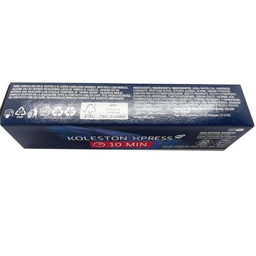 Koleston Perfect ME+ Koleston Xpress 2/-2/N Darkest Brown/Neutral Permanent Hair Color | Koleston Express 10-Minute Gray Coverage and Goomee Scrunchie (Bundle)