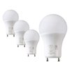 SLEEKLIGHTING GU24 LED Light Bulb, 2 prong Light Bulb - Dimmable,9 WATT, Twist Lock Base, Replacing CFL Ceiling Lights, 5000K Daylight White, 240 Degree, UL Listed - 4 Pack