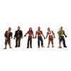 PowerTRC Toy Zombie Action Figures with Movable and Detachable Joints | Mini Zombie Figurines | Great for Presents, Decoration, and Party Favors | Pack of 6, 4 Inches Tall Zombies