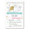 LoaHak Bowling Birthday Invitation, Bowling Invitation, bowling party favors for kids, birthday party invitations. (010)