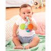 B. toys- B. baby- Sensory Baby Rattle – Baby Toy – 4 Balls & Clip – Colors, Textures & Sounds – Sounds So Squeezy- 3 Months +