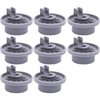 BlueStars (2024 Update) 165314 Dishwasher Lower Rack Wheel - Exact Fit for Bosch & Kenmore Dishwashers - Replaces 420198 423232 AP2802428 PS8697067 - Easy to Install - PACK OF 8
