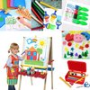 IELEK Kids Art & Craft Painting Drawing Tools Mini Flower Sponge Brush Set Fun Kits Early DIY Learning