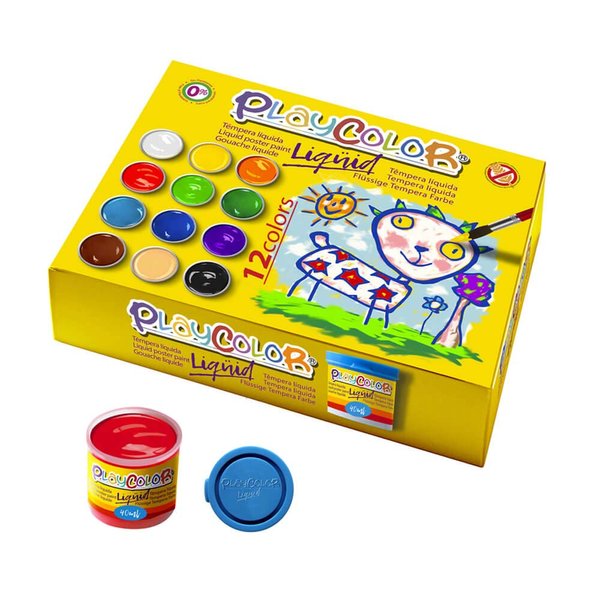 PlayColor Liquid Gouache Paint Set